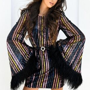 Bronx and Banco - Joker Cape Dress